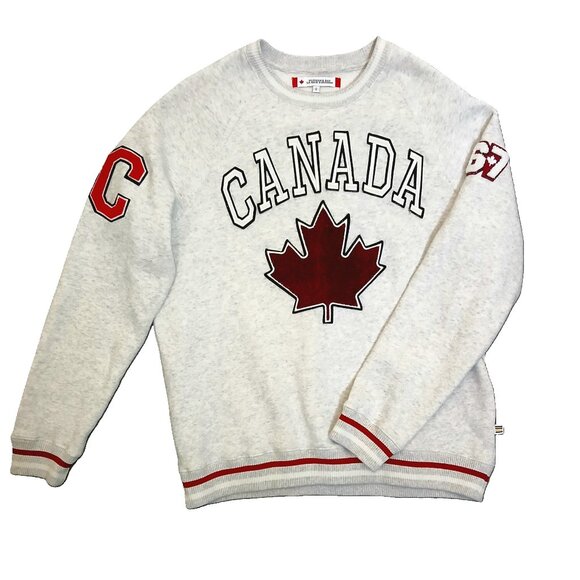 HUDSON'S BAY Canada Sweater - ICONIC CANADIAN BRAND  - Mens Large - Preowned - Picture 1 of 7